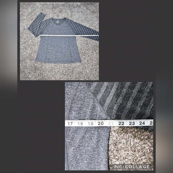 AVIA LONG SLEEVE ATHLETIC WORKOUT SHIRT/TOP - Picture 8 of 11